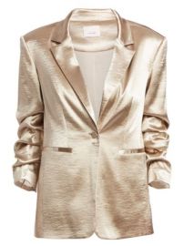 Cinq    Sept - Kylie Satin Blazer at Saks Fifth Avenue